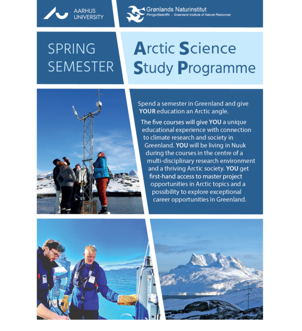 Leaflet on the Arctic Science Study Programme