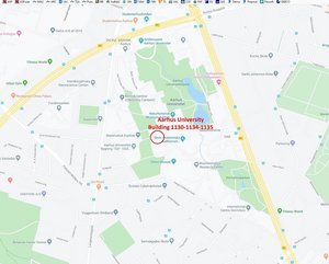 Map displaying ARC's physical location 